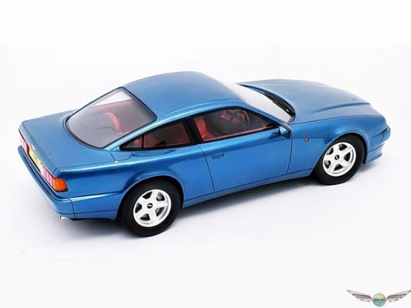 ASTON MARTIN VIRAGE 1988 ~ BLUE | 1:18 Diecast Model Car