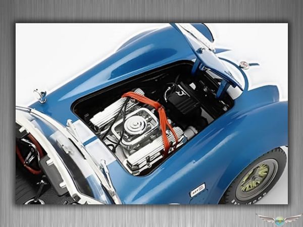 SHELBY AC COBRA 427 RACING ~ 1965 | 1:18 Diecast Model Car