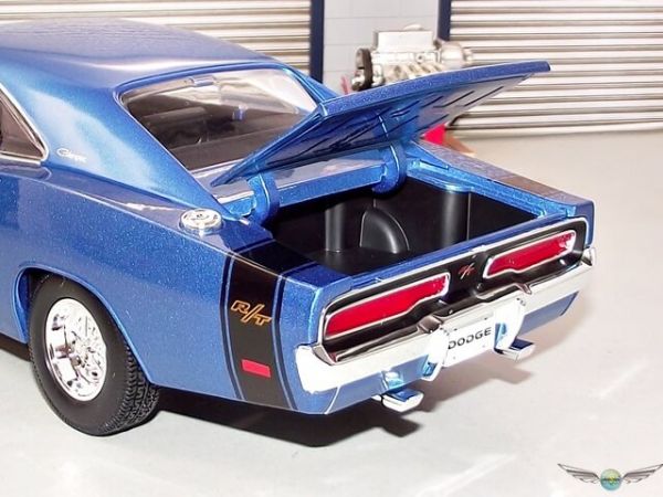 DODGE CHARGER R/T 1969 ~ BLUE | 1:18 Diecast Model Car