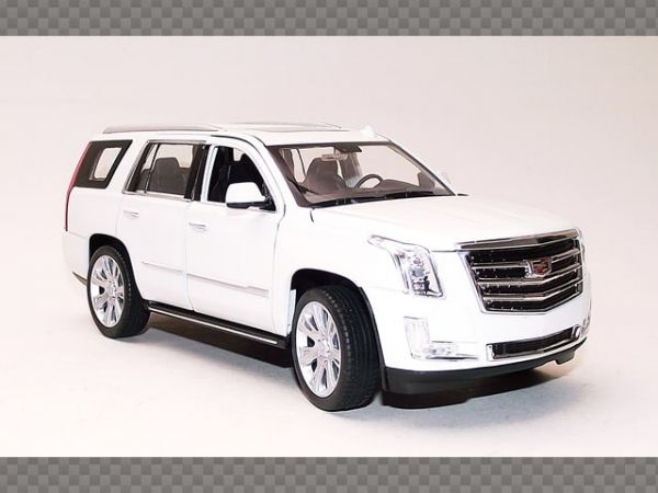 CADILLAC ESCALADE 2017 WHITE 1 24 Diecast Model Car