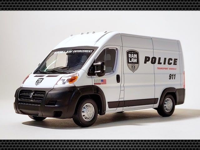 White 2024 ram promaster