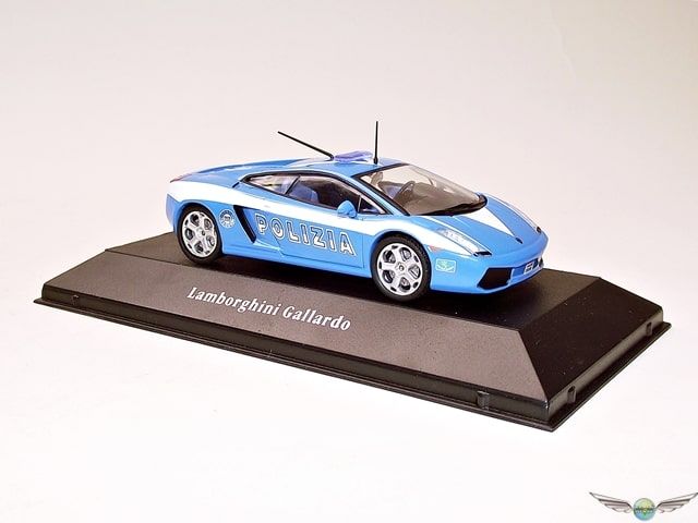 LAMBORGHINI GALLARDO ~2004 ~ POLICE | 1:43 Diecast Model Car