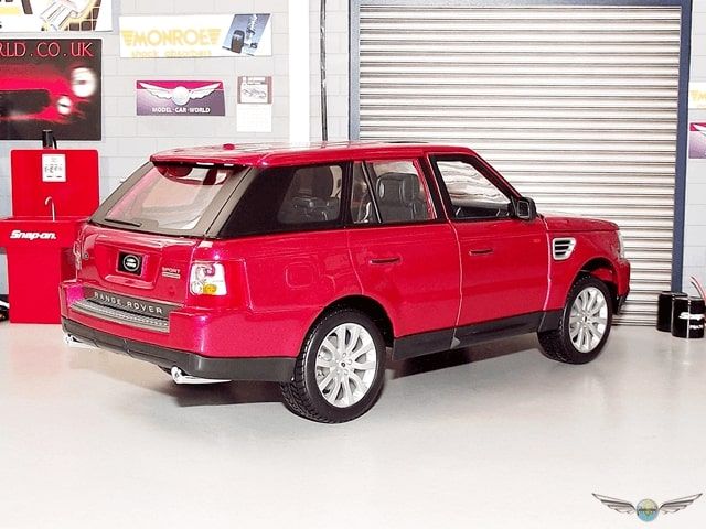 RANGE ROVER SPORT 2006 ~ RED | 1:18 Diecast Model Car