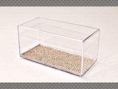 1:43 DISPLAY CASE SAND ~ HD (HIGH DEFINITION) FINISH ~ PROTECT YOUR INVESTMENT!