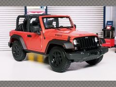 JEEP WRANGLER - OPEN TOP ~ 2014 | 1:18 Diecast Model Car