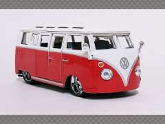 VOLKSWAGEN T1 SAMBA MINIBUS ~ 1967 | 1:32 Diecast Model Car