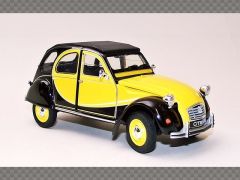 CITROEN 2CV CHARLESTON ~ 1982 ~ YELLOW | 1:24 Diecast Model Car