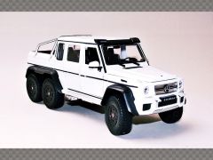 MERCEDES G53 AMG 6X6 ~ 2015 ~ WHITE | 1:24 Diecast Model Car